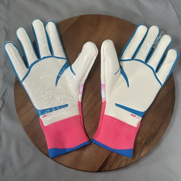 Adidas GK Predator PRO Glove Soccer White Pink Goalkeeper Gloves JD9086 Size 12 - Picture 2 of 4